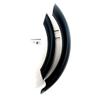 voltech Metal Fat Tire Bike Fenders for 20x4.0 Inch Tires Mud Guard Cycling Fender Kit Front and Rear Fender Set for Electric Bikes view 1