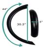 Voltech Metal Fat Tire Bike Fenders for 26x4.0 Inch Tires Mud Guard Cycling Fender Kit Front and Rear Fender Set for Electric Bikes view 4