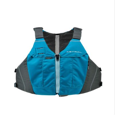 Astral, E-Linda Womens PFD, Versatile Life Jacket for Kayaking, Touring, Fishing, Water Blue, Large-X-Large
