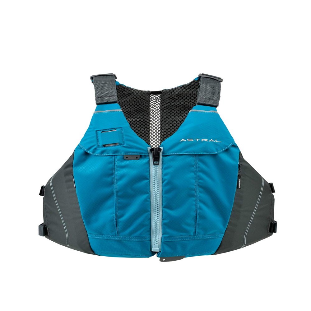 Astral, E-Linda Womens PFD, Versatile Life Jacket for Kayaking, Touring, Fishing, Water Blue, Large-X-Large