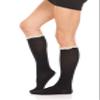Yacht & Smith 12 Pairs Of Womens Knee High 100% Cotton Socks, With Lace Trim Top, Black view 4