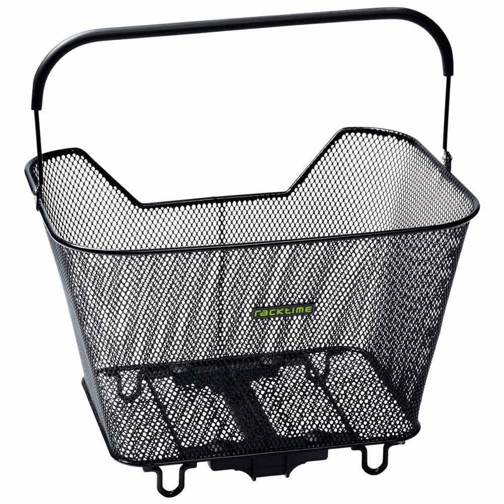 Tubus Unisex - Adult Racktime Baskit System Basket, Black, 42 x 30 x 27 cm