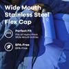Hydro Flask Lids  Flex Cap Replacement Lid for Wide Mouth Water Bottles Stainless Steel view 4