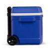 Igloo 28 Qt Blue Wheeled Cooler with Locking Telescoping Handle view 2