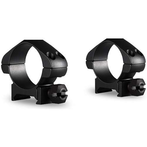 HAWKE Match Mount Rings Weaver Steel (30mm Low, With Nut)