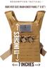 Cadet 2.0 Childrens Tactical Airsoft Paintball Kids Vest, Free US Flag Patch, Mil Spec PALS Laser cut Molle Modular w/Mag Pouches (Brown) view 2