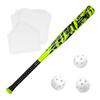Ortiz34 Grand Slam Set- Graffiti Plastic Bat, 3 Balls, 4 Throw Down (Volt) view 1