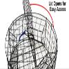 KUFA Sports 30" Vinyl Coated Steel Wire Crab Trap & Accessories Combo (CT110+CA30QE) view 2