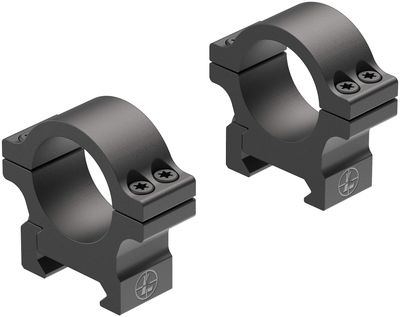 Leupold Open Range Cross-Slot Rings 1", 1" Low with a Matte Finish