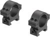 Leupold Open Range Cross-Slot Rings 1", 1" Low with a Matte Finish view 2