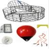 KUFA Sports 30" Vinyl Coated Steel Wire Crab Trap with & Accessories Combo (CT110+CA30SE) view 1