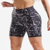 CADMUS High Waist Tummy Control Compression Shorts for Women Fitness Workout Running Shorts with Pockets, 23# Black, Pack of 1, XL view 4