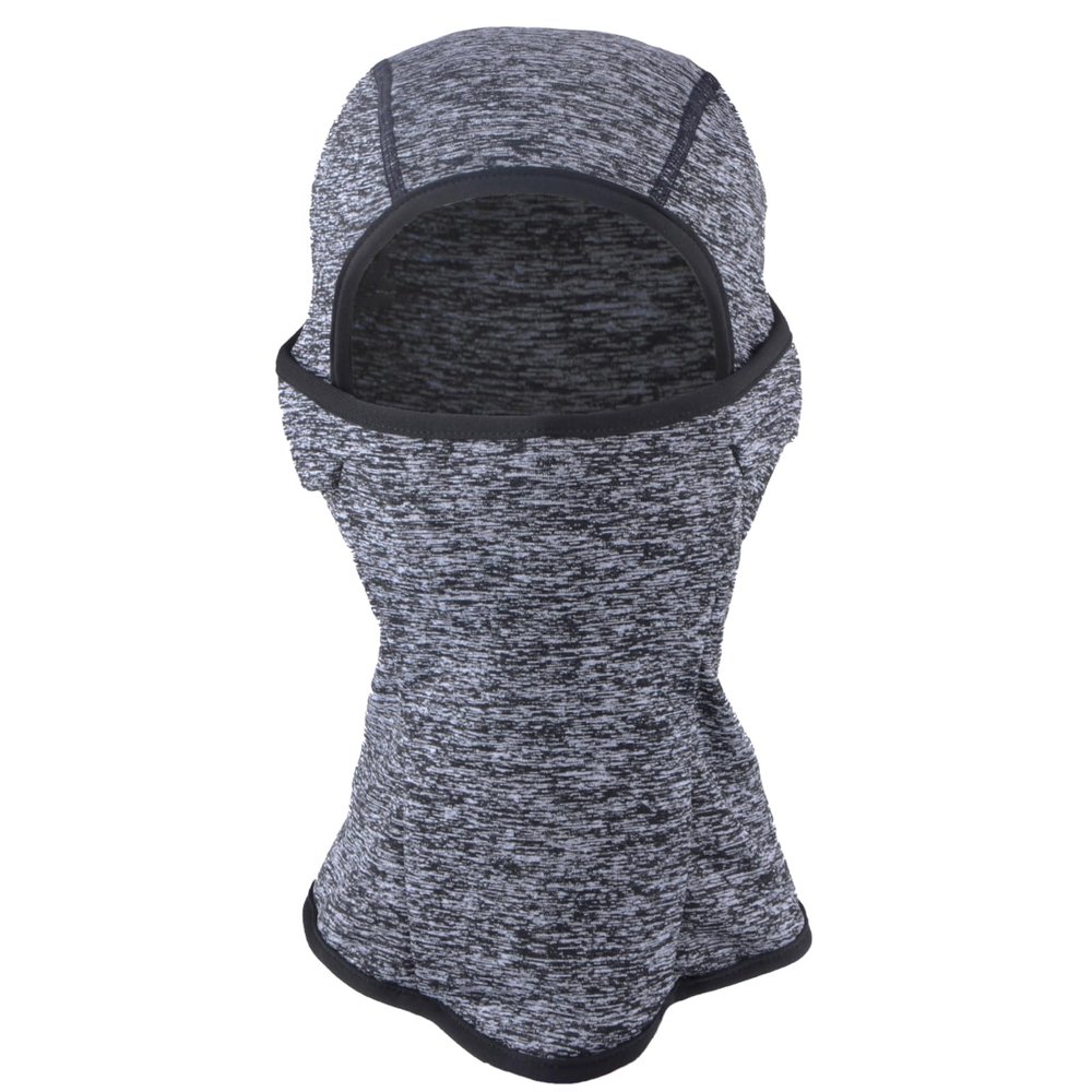 Azarxis Kids Balaclava Ski Mask Windproof Fleece Neck Warmer Gaiter Winter Hat Face Cover with Hood for Cold Weather (Grey)