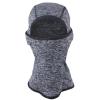 Azarxis Kids Balaclava Ski Mask Windproof Fleece Neck Warmer Gaiter Winter Hat Face Cover with Hood for Cold Weather (Grey) view 1