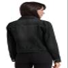 Hybrid & Company Women's Long Sleeve Denim Jackets Basic Button Down Jean Jacket with Pockets JK22881 BLACK M view 2