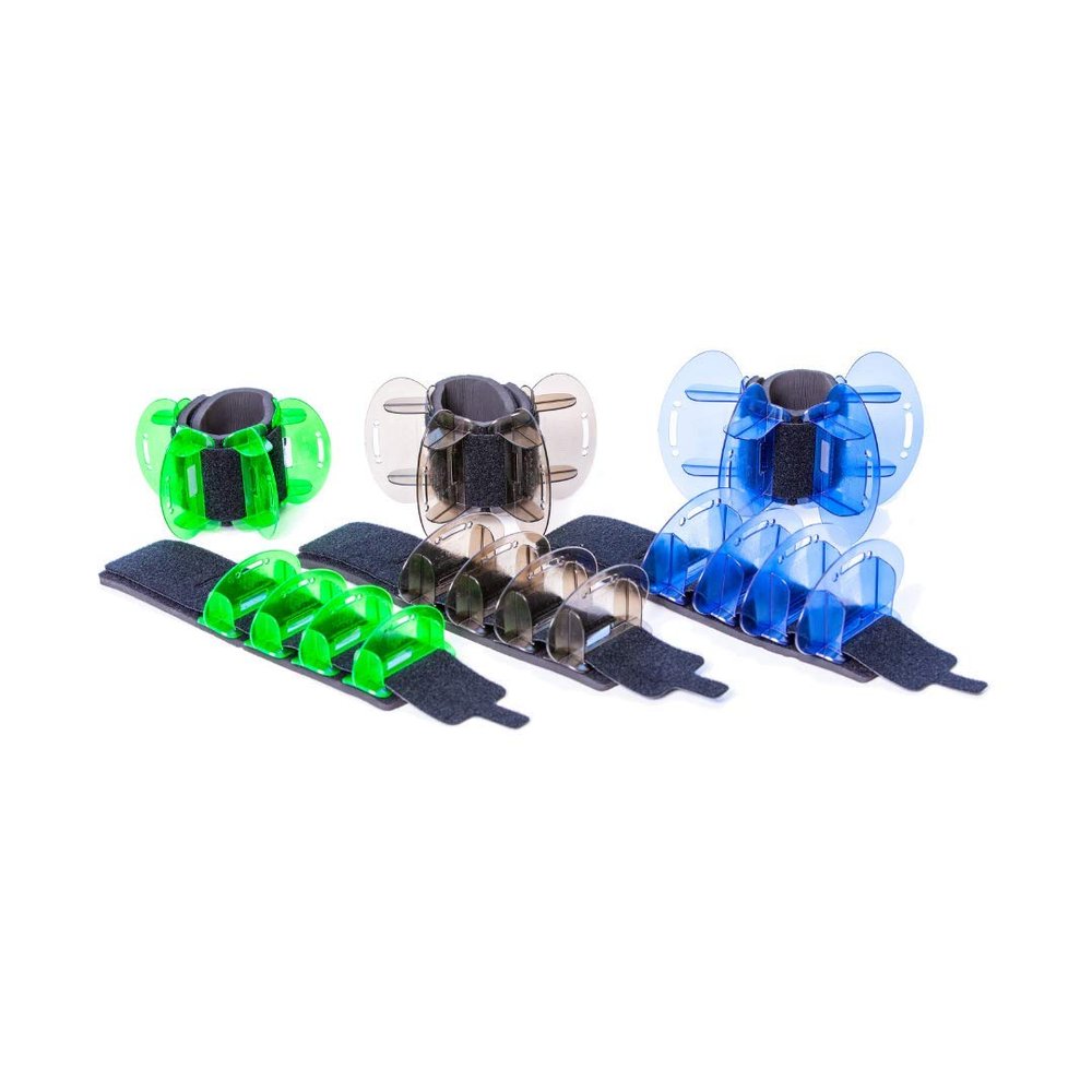 Hydrorevolution Swim Systems Complete Hybrid Resistance Training Fin Bundle w/Flutter Kick Program | Improve Kick Power and Speed