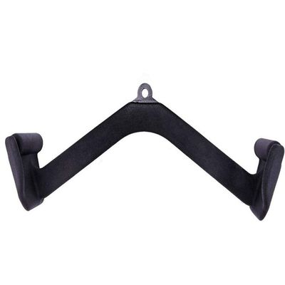 qiuqiu Pull-Down Cable Handle, Fitness Training aids on The Cable, Ideal for Workouts on The Cable, loadable up to 200 kg, 49cm