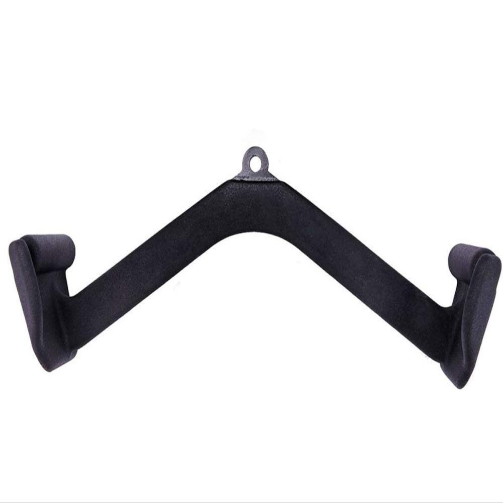qiuqiu Pull-Down Cable Handle, Fitness Training aids on The Cable, Ideal for Workouts on The Cable, loadable up to 200 kg, 49cm