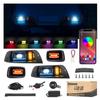 10L0L Golf Cart Headlight Kit for EZGO TXT 1996-2013 (12V-48V) - Complete Lighting Set with Tail Lights, Turn Signals and Daytime Safety Mode view 1