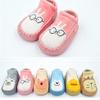ADESIGNSTORE Pink Bunny Baby Girls Slippers Socks - Stay-on Moccasins Toddler Floor Shoes - First Walker House Shoes - One Size Cute home Knit Socks for baby Girl view 2