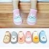 ADESIGNSTORE Pink Bunny Baby Girls Slippers Socks - Stay-on Moccasins Toddler Floor Shoes - First Walker House Shoes - One Size Cute home Knit Socks for baby Girl view 4