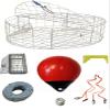 KUFA Sports 30"x12" Stainless Steel Crab Trap & Accessories Combo (CT120+CA30LE+ZIN) view 1