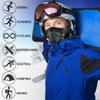 WTACTFUL Winter Neck Gaiter Neck Warmer Half Face Ski Mask Cover Shield for Cold Weather Windproof Tube Bandana Balaclava for Running Skiing Hunting Snowboarding Cycling Motorcycle Riding Green view 3