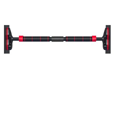 Pull-Up Bars Portable Steel Horizontal Bar, Non-Perforated Wall Pull-up Exercise Bar, 96-135cm Adjustable, Safe Load 250kg