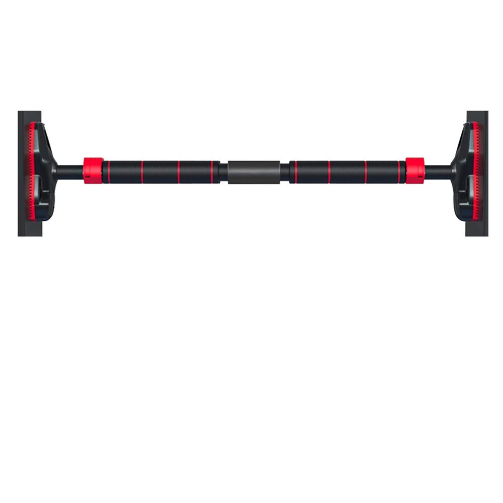 Pull-Up Bars Portable Steel Horizontal Bar, Non-Perforated Wall Pull-up Exercise Bar, 96-135cm Adjustable, Safe Load 250kg
