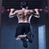 Pull-Up Bars Portable Steel Horizontal Bar, Non-Perforated Wall Pull-up Exercise Bar, 96-135cm Adjustable, Safe Load 250kg view 3