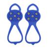 VALINK Universal Non-Slip Gripper Spikes Anti-Slip Over Shoe Durable Cleats with Good Elasticity Easy to Pull On or Take Off view 1