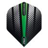 RED DRAGON Hardcore Radical Green Flash Dart Flights - 4 Sets Per Pack (12 Dart Flights in Total) view 4