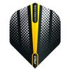 RED DRAGON Hardcore Radical Yellow Flash Dart Flights - 4 Sets Per Pack (12 Dart Flights in Total) view 4