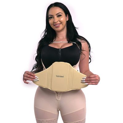 Flattening Compression Ab Lipo Board Post Surgery Foam After Tummy Tuck Tabla Abdominal, After Liposuction Abdominal Tummy Tack, para Aplanar el Vientre, Belly Foamboards Under compression garment