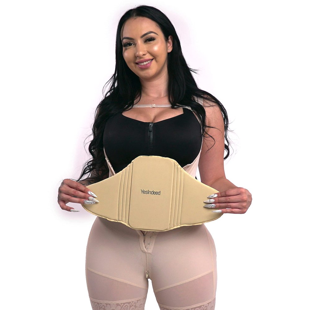Flattening Compression Ab Lipo Board Post Surgery Foam After Tummy Tuck Tabla Abdominal, After Liposuction Abdominal Tummy Tack, para Aplanar el Vientre, Belly Foamboards Under compression garment