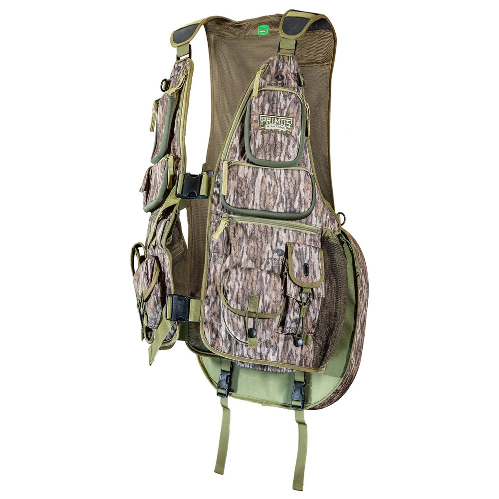 Primos Hunting Will Primos Signature Series Turkey Hunting Vest Multi Pocketed, Size Medium in Camo 65723