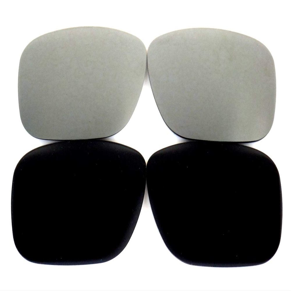 Galaxy Replacement lenses For Oakley Holbrook Multiple Color (Black/Titanium)