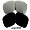 Galaxy Replacement lenses For Oakley Holbrook Multiple Color (Black/Titanium) view 2