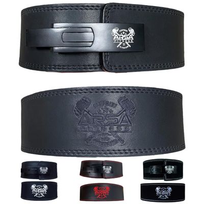 Arsa Fitness Weight Lifting Lever Belt | Lever Adjustable - Nighthawk (X-Small)