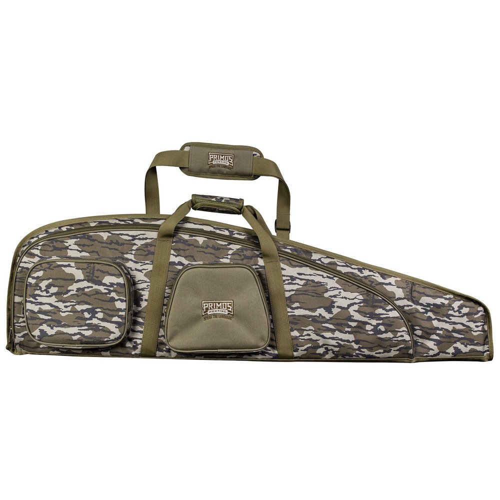 Primos Hunting Scoped Zip-up and Padded Rife Case in Mossy Oak Bottomland Camo 65635