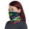 Marble Effect Wave Smoke Brush Artist Breathable Washable Neck Gaiter view 2