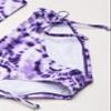 Kanu Surf Girls, Groovy Beach Sport Bandeau Bikini 2-Piece Swimsuit, Groovy Purple, 8 view 3