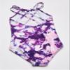 Kanu Surf Girls, Jasmine Beach Sport Halter One Piece Swimsuit, Seafoam Purple, 6X view 4