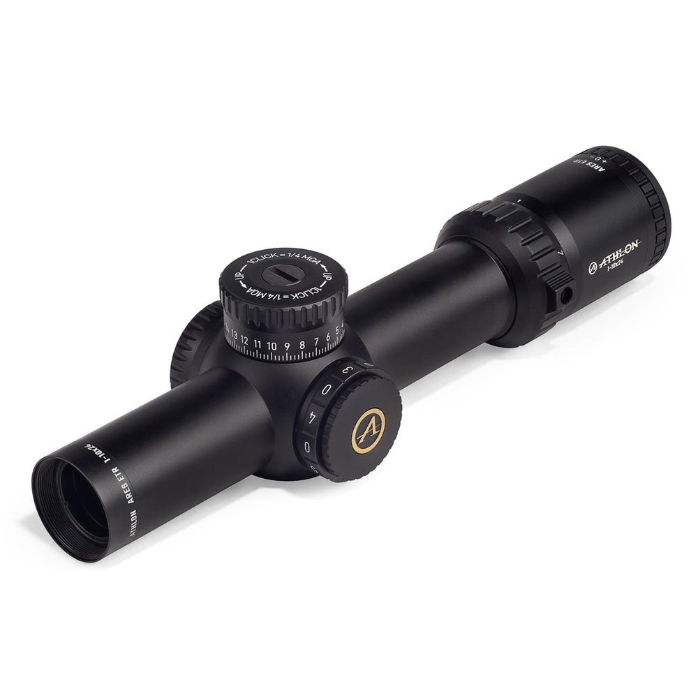 Athlon Optics 212103: Ares Etr 1-10X24 Riflescope Atmr2 Ffp Ir Moa Reticle