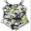 Kanu Surf Girls, Jasmine Beach Sport Halter One Piece Swimsuit, Seafoam Black, 8 view 1