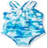 Kanu Surf Girls, Jasmine Beach Sport Halter One Piece Swimsuit, Seafoam Blue, 3T view 1