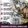 Kemp USA 25 Watt Megaphone, Powerful 800 YD Sound Travel Distance, Clear Anti-Howling Microphone with Siren, Rugged Construction view 2