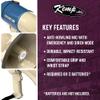 Kemp USA 25 Watt Megaphone, Powerful 800 YD Sound Travel Distance, Clear Anti-Howling Microphone with Siren, Rugged Construction view 4