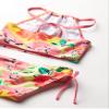 Kanu Surf Girls, Hallie UPF 50 Beach Sport Halter Tankini 2-Piece Swimsuit, Flower Power Yellow, 4T view 2