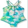 Kanu Surf Girls, Jasmine Beach Sport Halter One Piece Swimsuit, Seafoam Aqua, 14 view 1